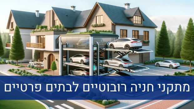 מתקני חניה רובוטיים לבתים פרטיים