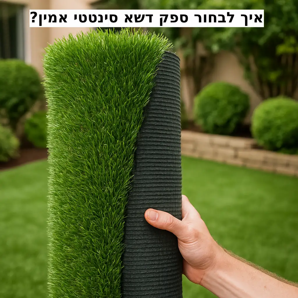 איך לבחור ספק דשא סינטטי אמין