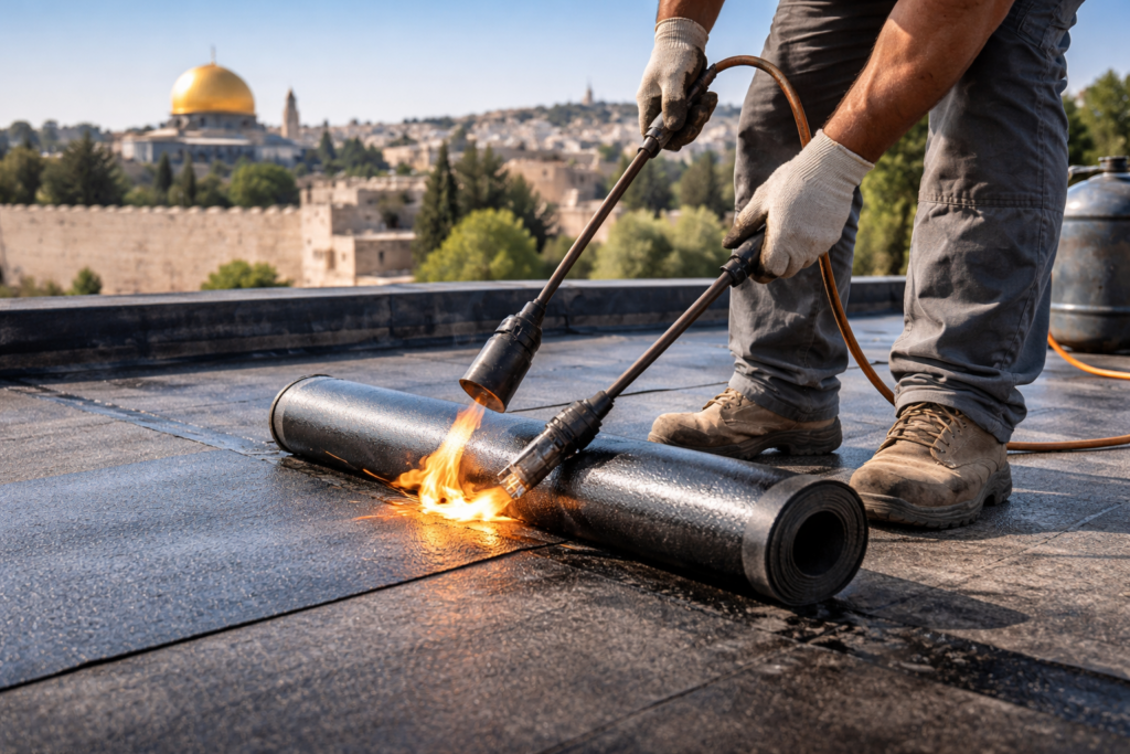 איטום גגות בירושלים