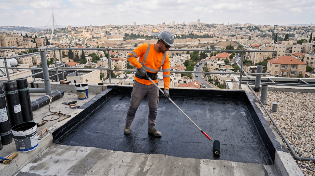 איטום גגות בירושלים
