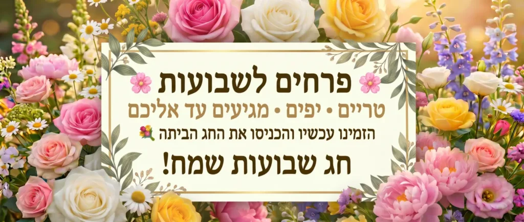 פרחים לחג | הפרח