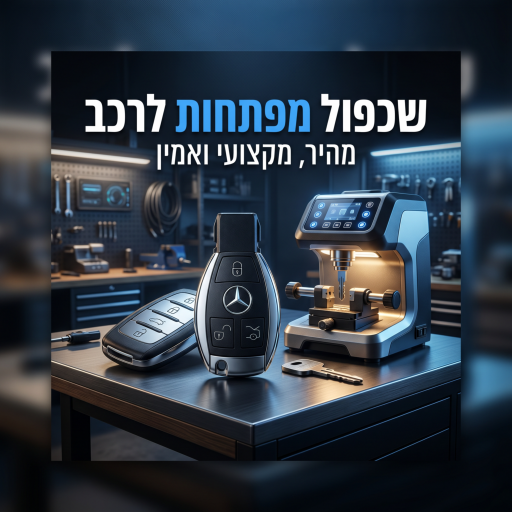 שכפול מפתחות לרכב | א. פיכטנבאום מנעולן רכב בחיפה