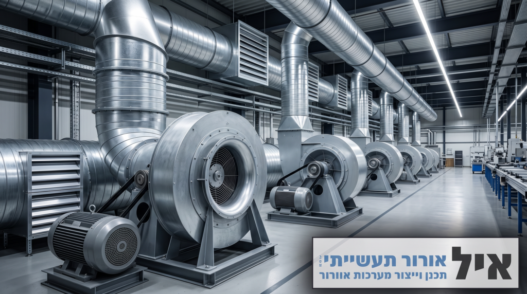 מפוחים תעשייתים | איל אוורור תעשייתי