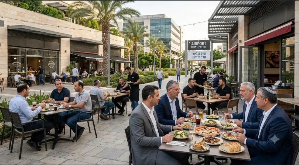 מעסקים ועד משפחה: מדריך הקולינריה המושלם לחבל מודיעין ואיירפורט סיטי